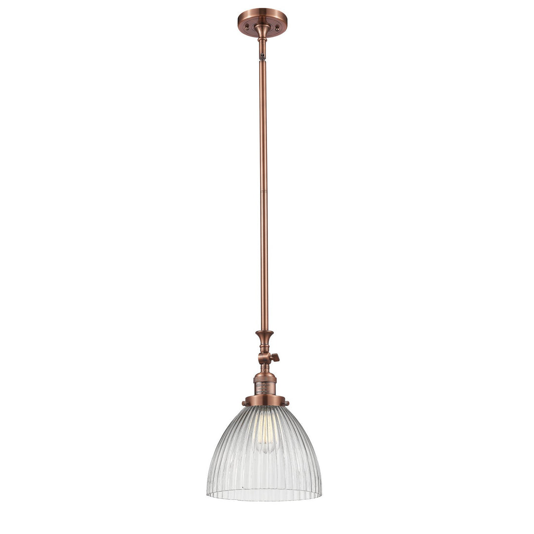 Innovations Franklin Restoration 206-AC-G222 Pendant Light - Antique Copper
