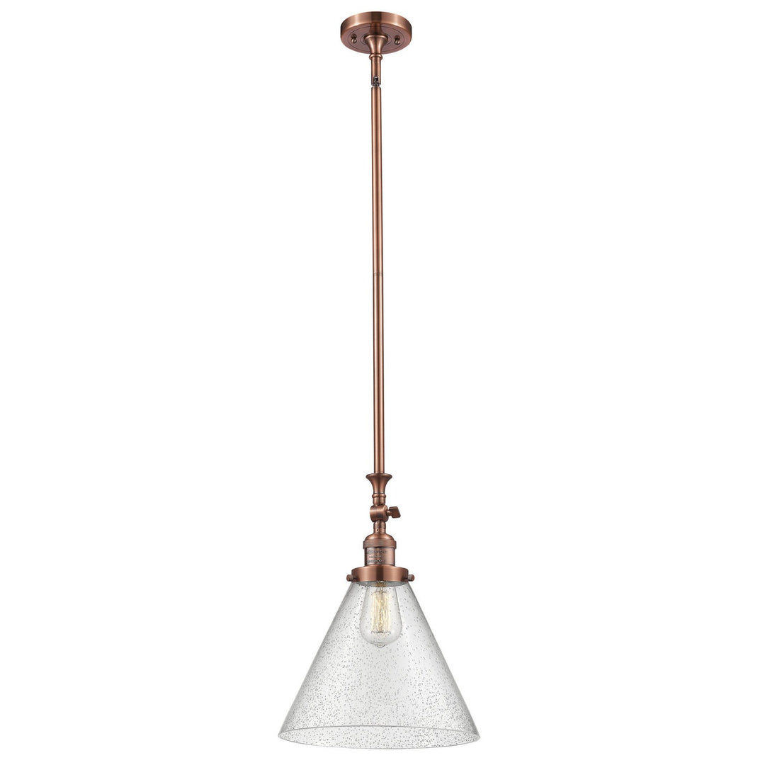 Innovations Franklin Restoration 206-AC-G44-L Pendant Light - Antique Copper