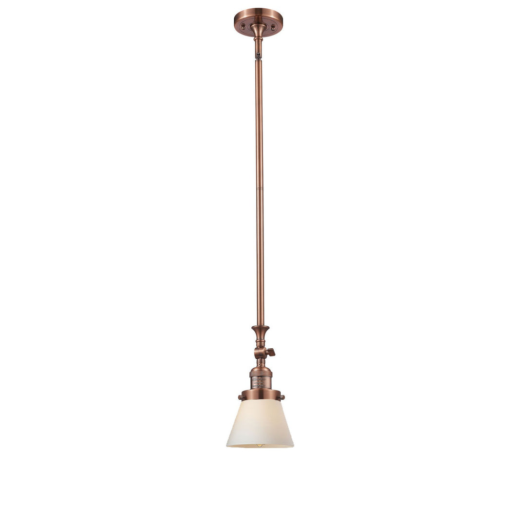 Innovations Franklin Restoration 206-AC-G61-LED Pendant Light - Antique Copper