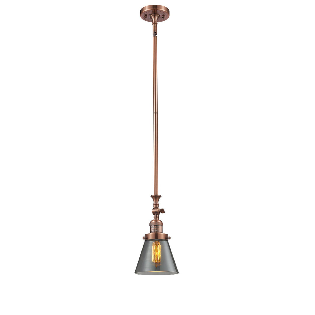 Innovations Franklin Restoration 206-AC-G63-LED Pendant Light - Antique Copper
