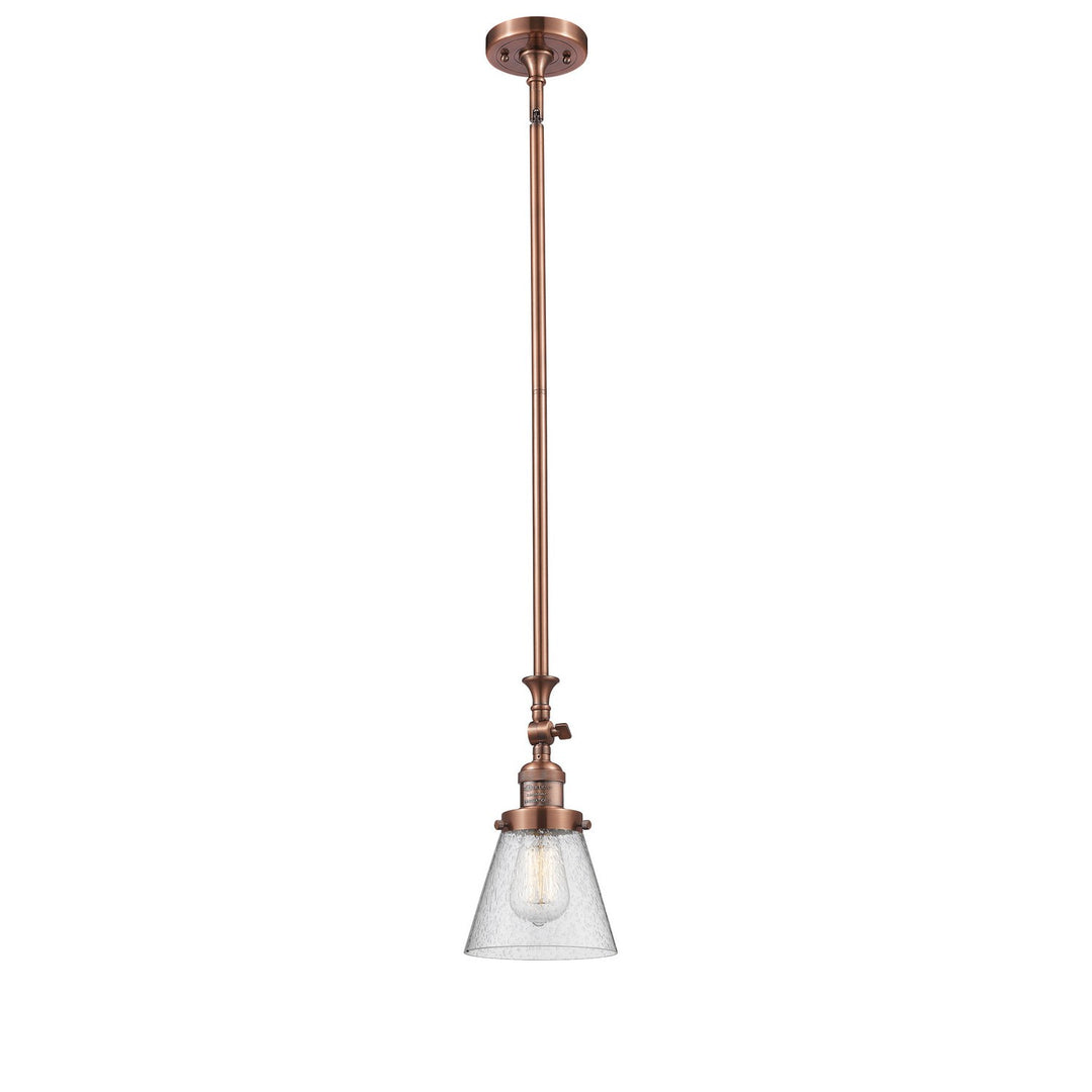 Innovations Franklin Restoration 206-AC-G64-LED Pendant Light - Antique Copper