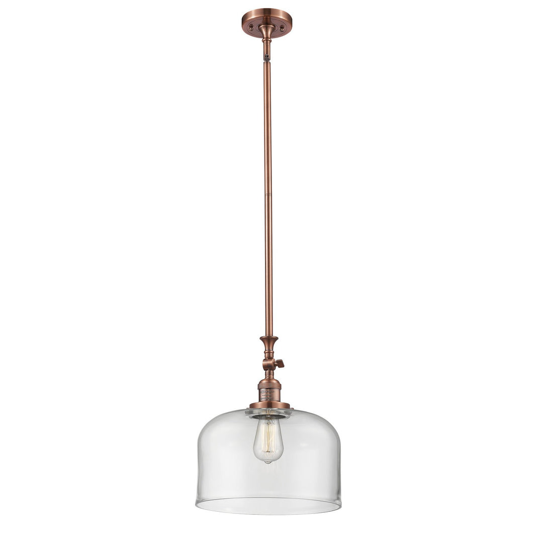 Innovations Franklin Restoration 206-AC-G72-L-LED Pendant Light - Antique Copper