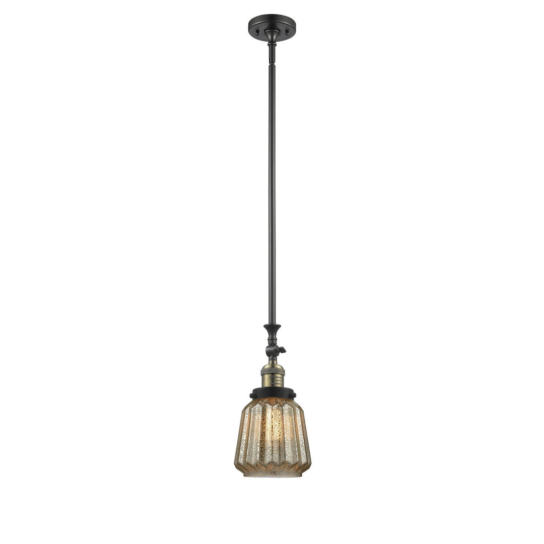 Innovations Franklin Restoration 206-BAB-G146-LED Pendant Light - Black Antique Brass