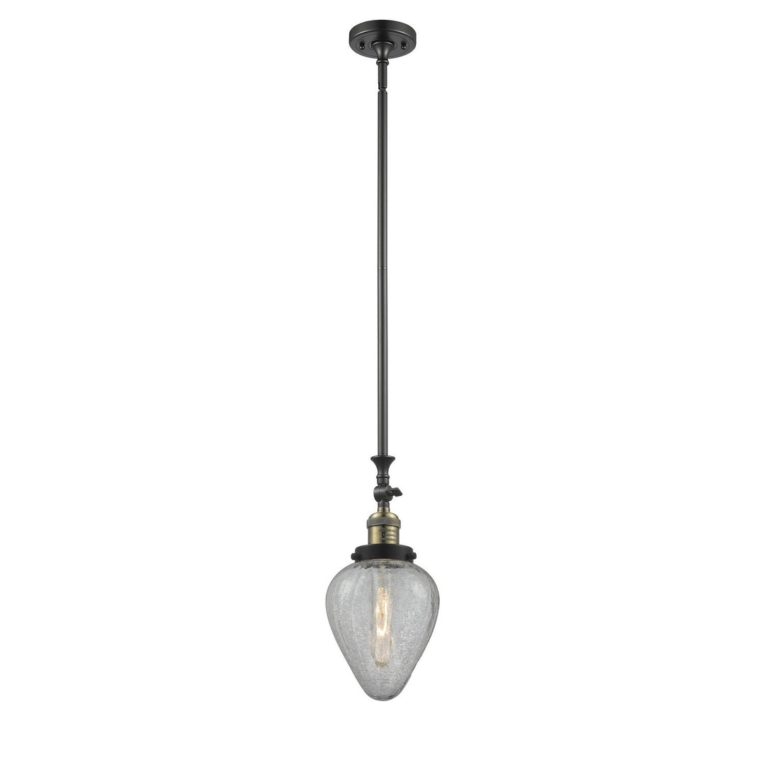 Innovations Franklin Restoration 206-BAB-G165 Pendant Light - Black Antique Brass