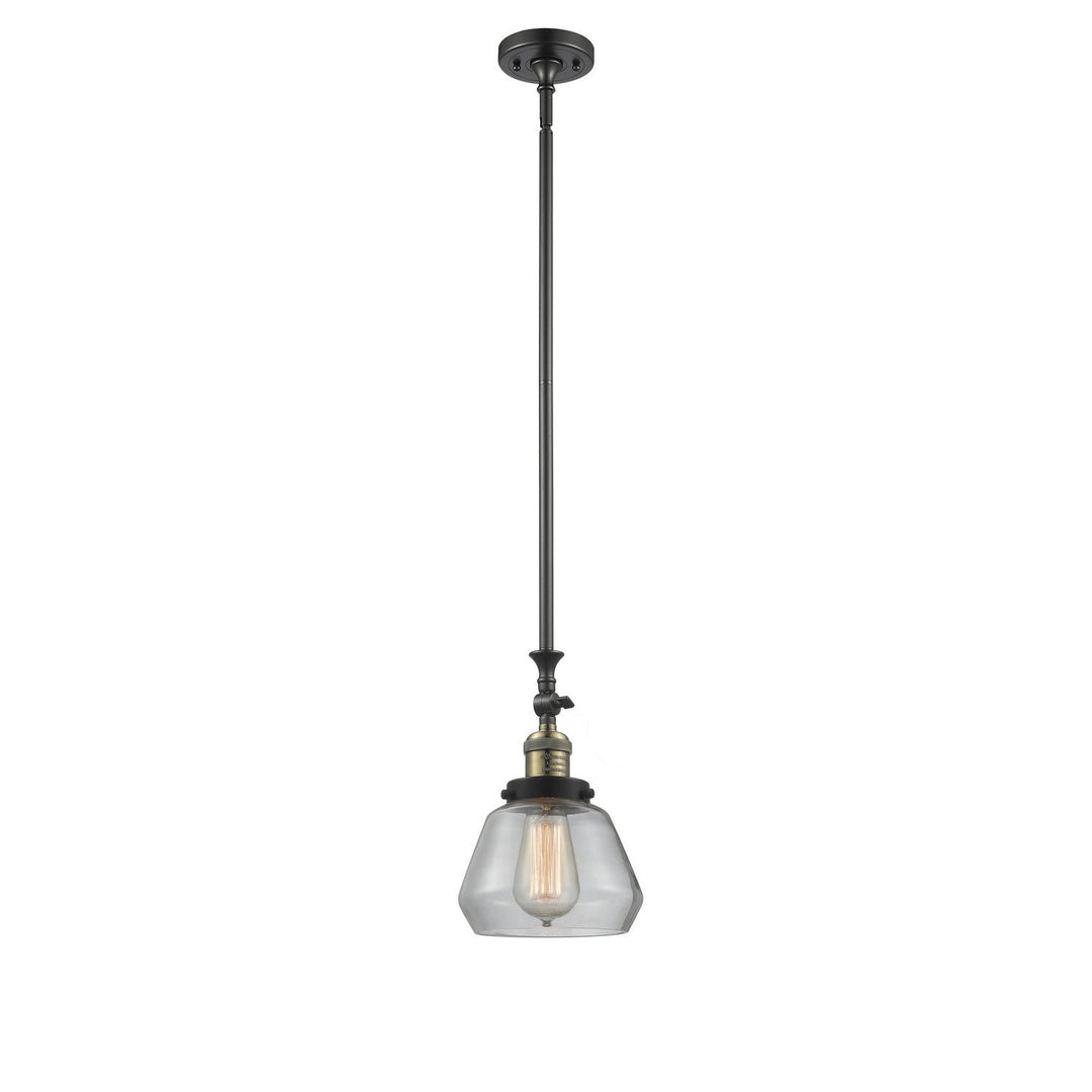 Innovations Franklin Restoration 206-BAB-G172 Pendant Light - Black Antique Brass