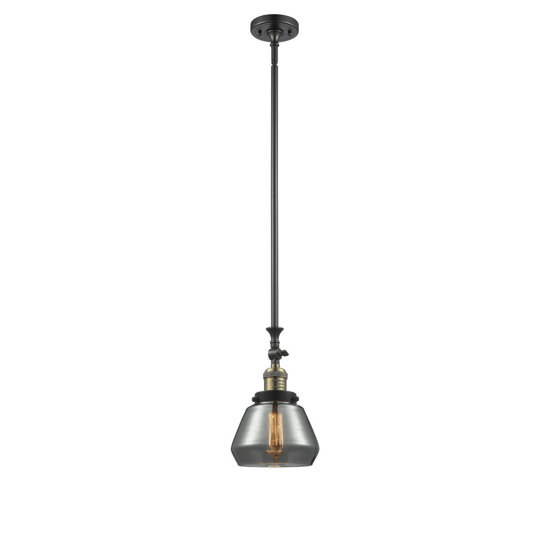 Innovations Franklin Restoration 206-BAB-G173-LED Pendant Light - Black Antique Brass