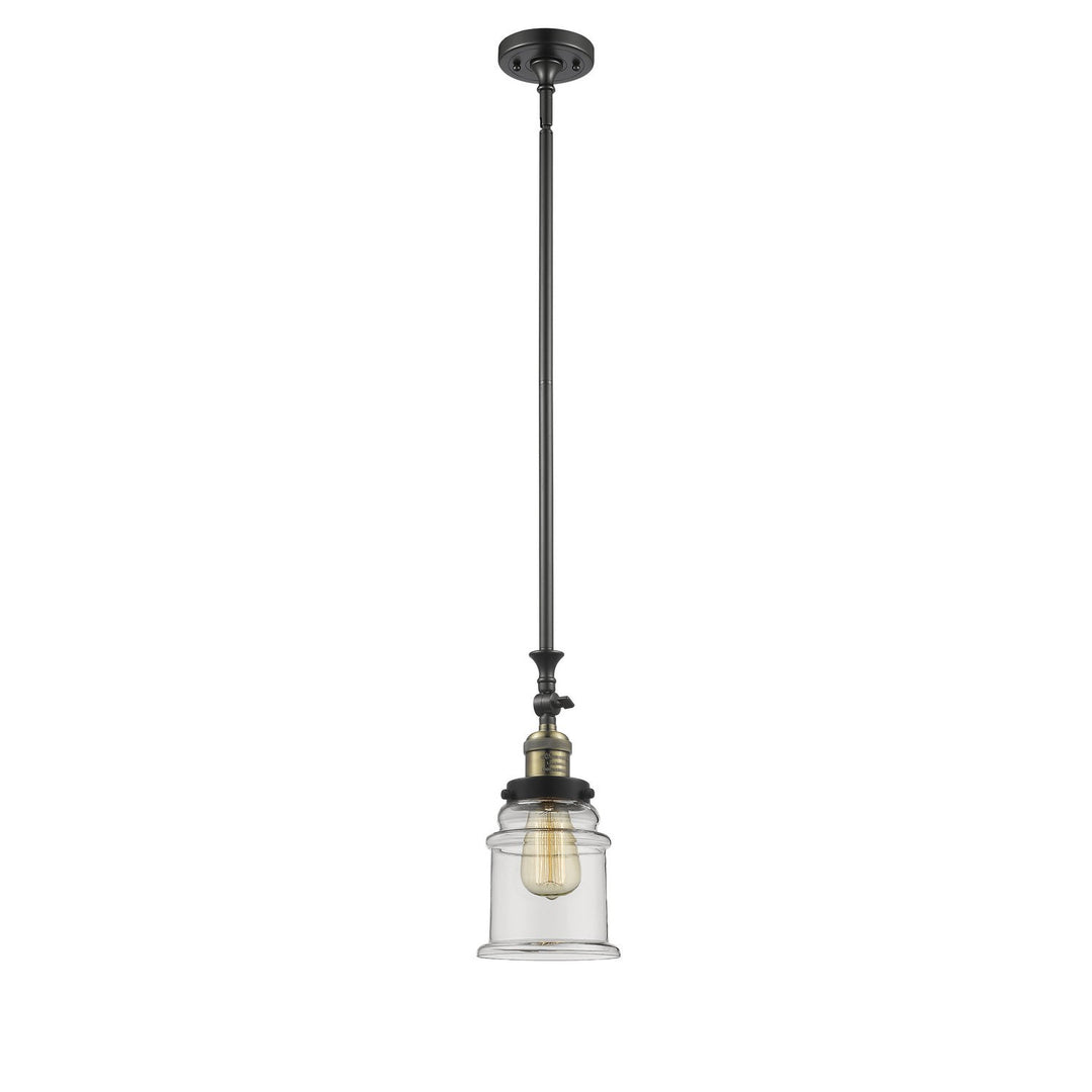 Innovations Franklin Restoration 206-BAB-G182-LED Pendant Light - Black Antique Brass