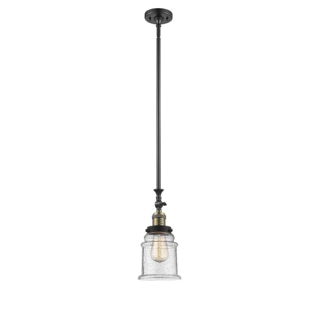 Innovations Franklin Restoration 206-BAB-G184 Pendant Light - Black Antique Brass