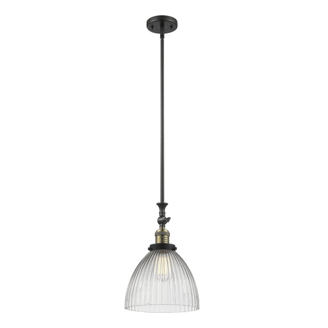 Innovations Franklin Restoration 206-BAB-G222 Pendant Light - Black Antique Brass