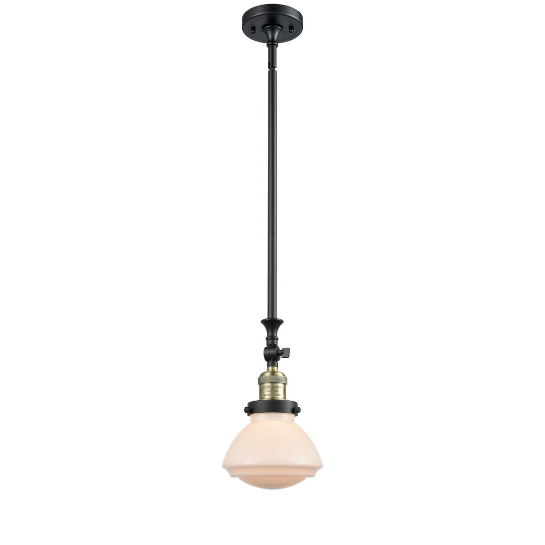 Innovations Franklin Restoration 206-BAB-G321-LED Pendant Light - Black Antique Brass