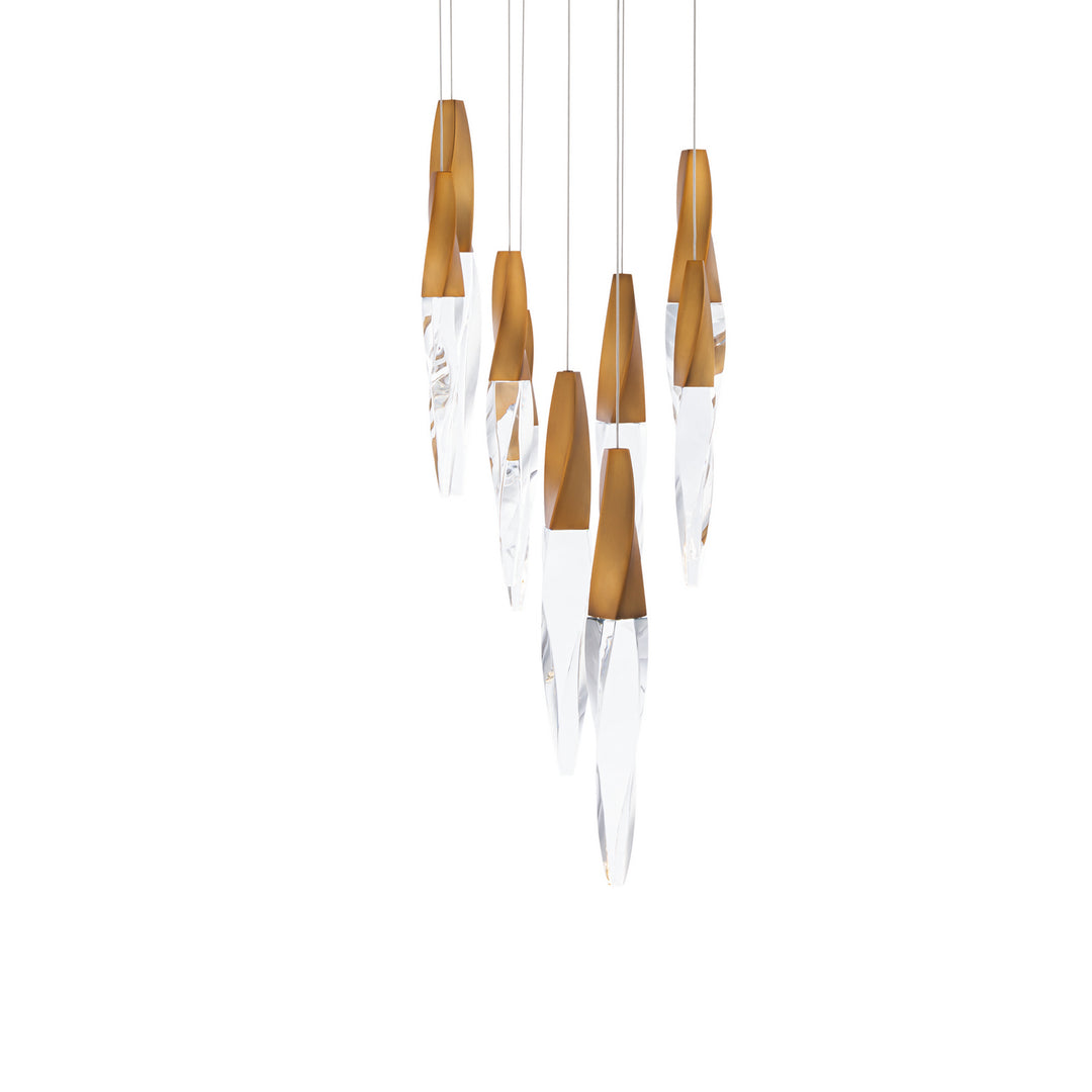 Schonbek Beyond Kindjal BPD13209-AB Pendant Light - Aged Brass