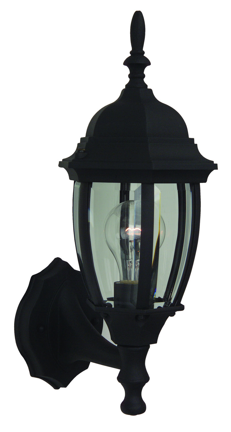 Craftmade Lighting Z260-TB  Bent Glass Cast Outdoor Textured Black