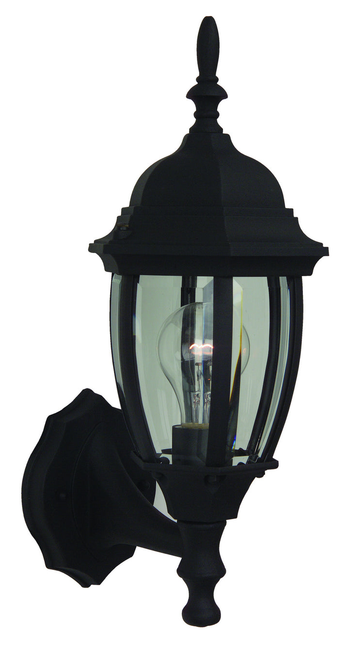 Craftmade Lighting Z260-TB  Bent Glass Cast Outdoor Textured Black