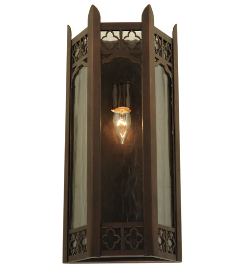 Meyda Tiffany Church 122602 Wall Light - Mahogany Bronze