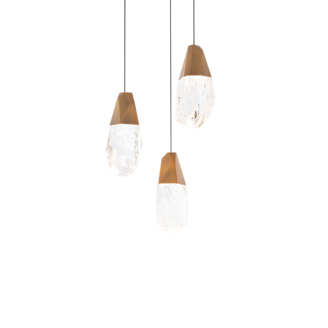 Schonbek Beyond Martini BPD20203OH-AB Pendant Light - Aged Brass