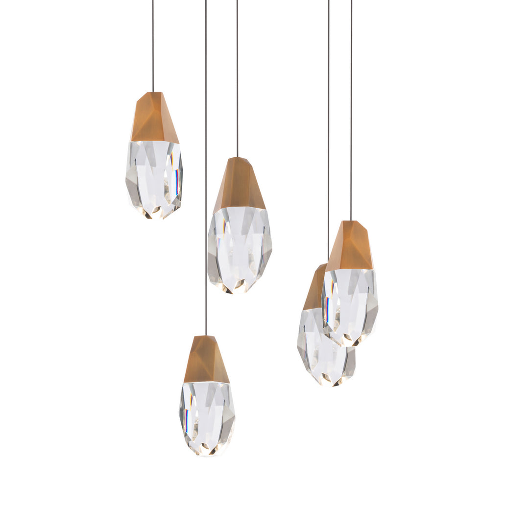 Schonbek Beyond Martini BPD20205O-AB Pendant Light - Aged Brass