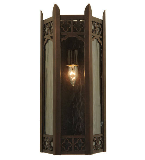 Meyda Tiffany Church 122602 Wall Light - Mahogany Bronze