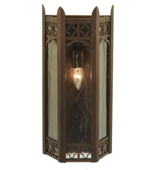 Meyda Tiffany Church 122602 Wall Light - Mahogany Bronze