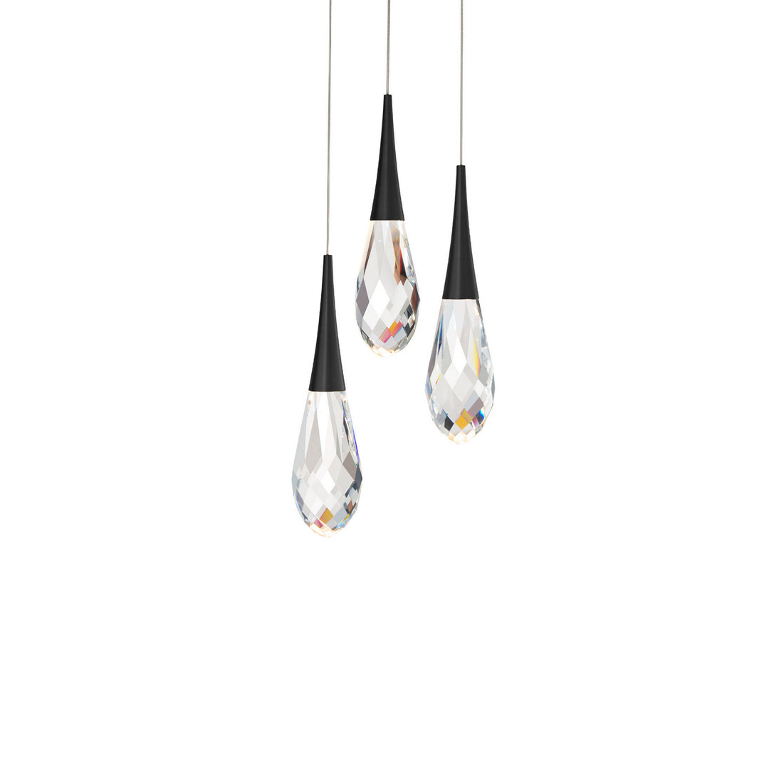 Schonbek Beyond Hibiscus BPD21203-BK Pendant Light - Black