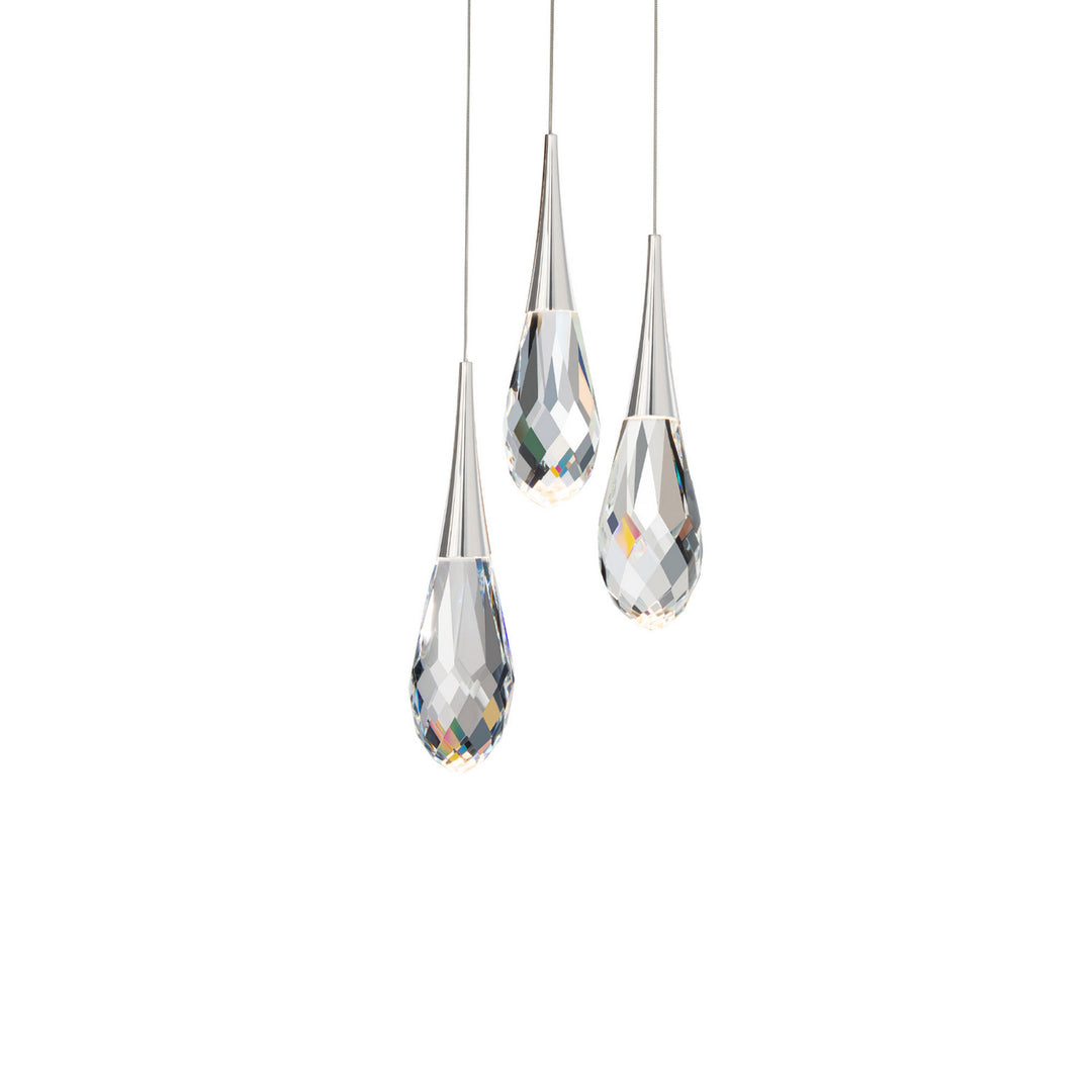 Schonbek Beyond Hibiscus BPD21203-PN Pendant Light - Polished Nickel