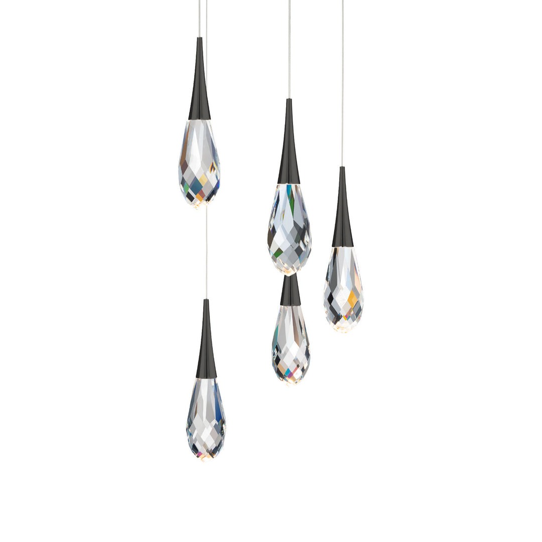 Schonbek Beyond Hibiscus BPD21205-BK Pendant Light - Black