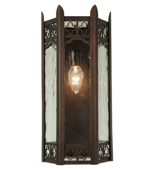 Meyda Tiffany Church 122604 Wall Light - Mahogany Bronze