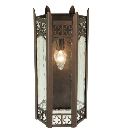 Meyda Tiffany Church 122604 Wall Light - Mahogany Bronze