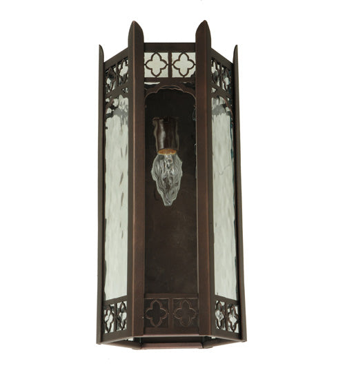 Meyda Tiffany Church 122604 Wall Light - Mahogany Bronze