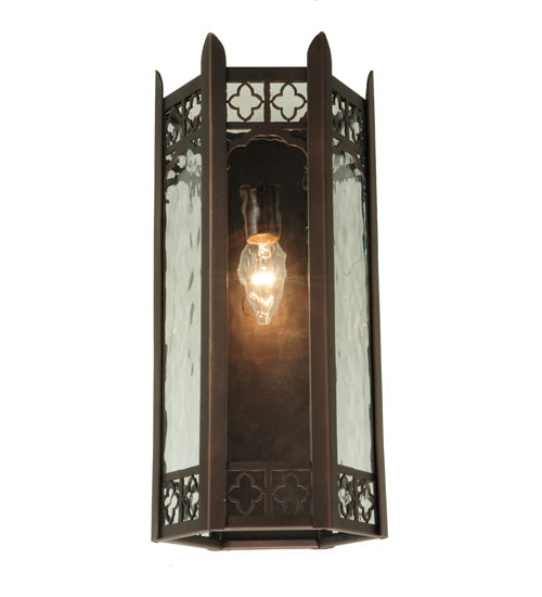 Meyda Tiffany Church 122604 Wall Light - Mahogany Bronze