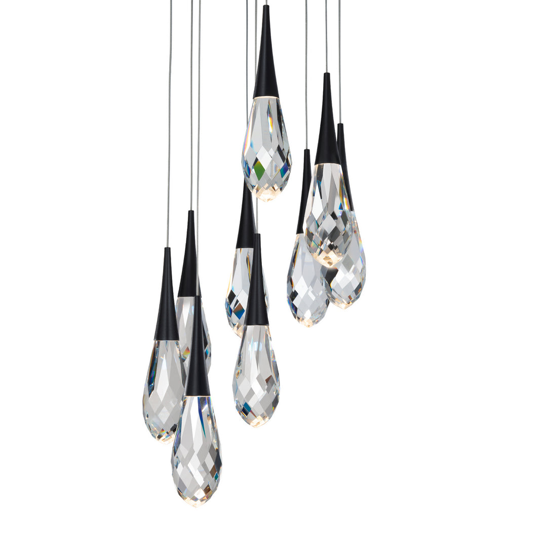 Schonbek Beyond Hibiscus BPD21209-BK Pendant Light - Black