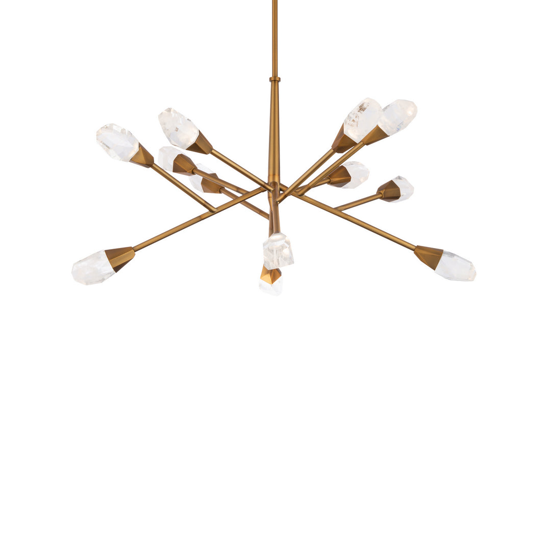 Schonbek Beyond Synapse BPD32232-AB Chandelier Light - Aged Brass