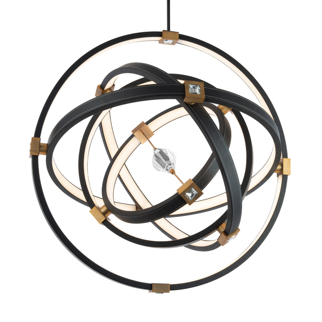 Schonbek Beyond Atomic BPD45236-BK/AB Chandelier Light - Aged Brass
