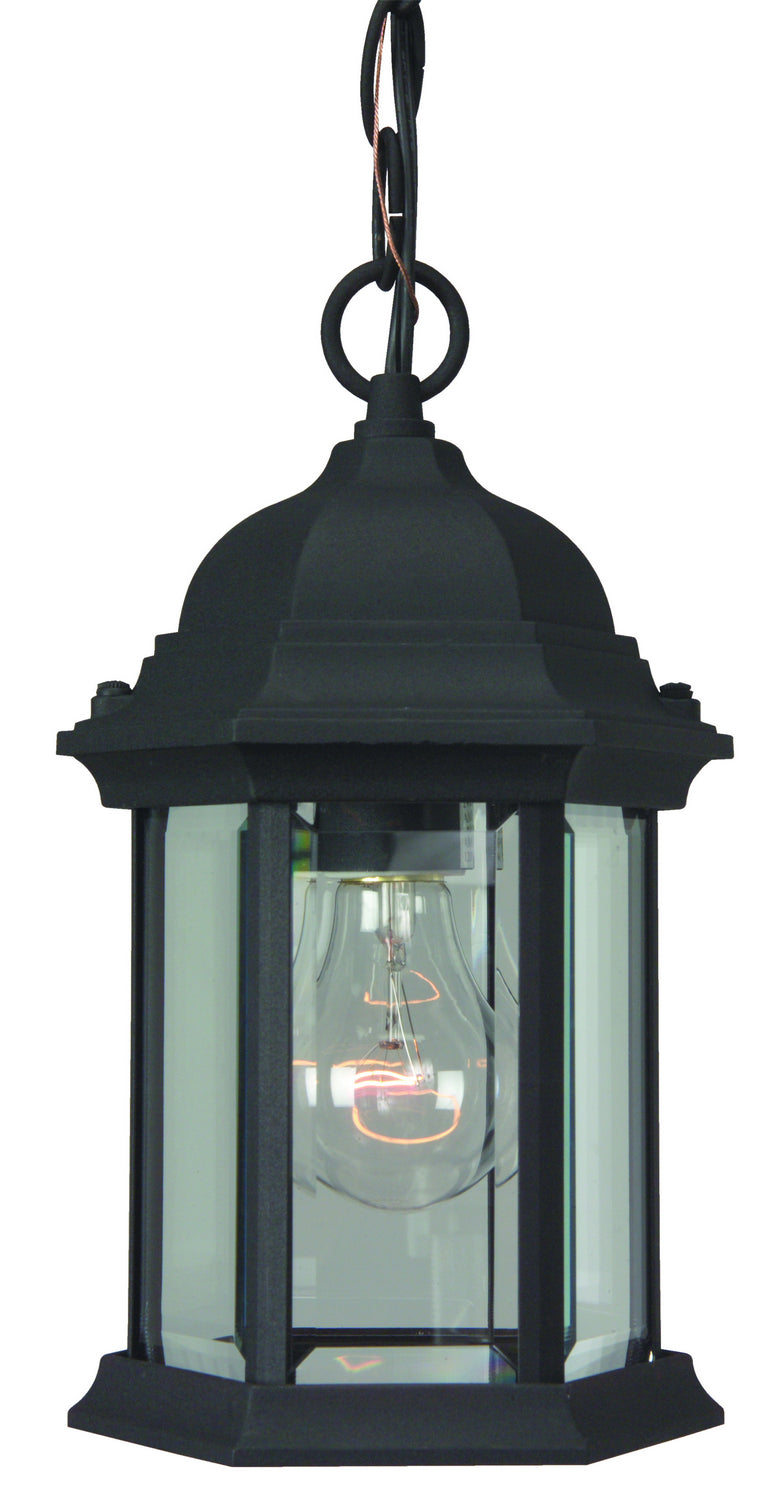 Craftmade Lighting Z291-TB  Hex Style Cast Outdoor Textured Black