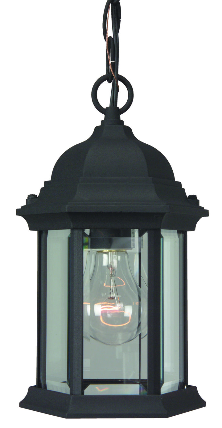 Craftmade Lighting Z291-TB  Hex Style Cast Outdoor Textured Black