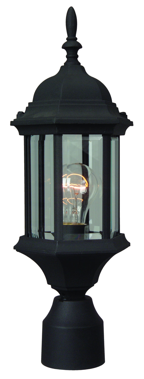 Craftmade Lighting Z295-TB Hex Style Cast Outdoor Textured Black