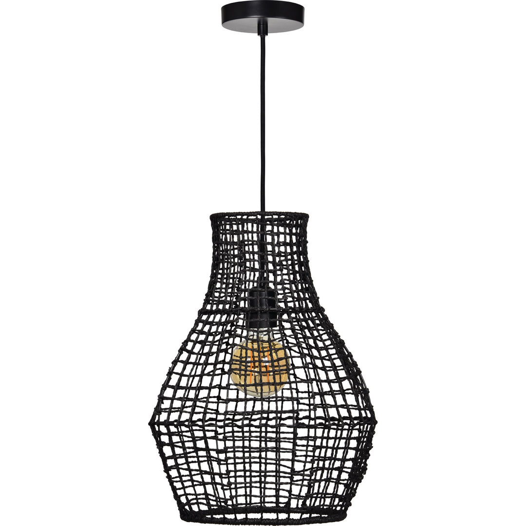 Renwil Akami LPC4425 Pendant Light - Black Mesh