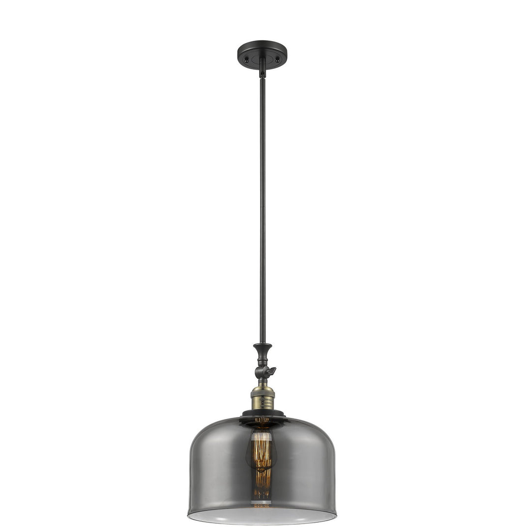 Innovations Franklin Restoration 206-BAB-G73-L Pendant Light - Black Antique Brass