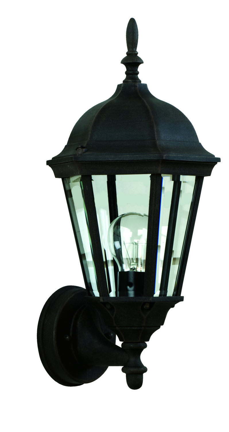 Craftmade Lighting Z316-TB  Straight Glass Cast Outdoor Textured Black