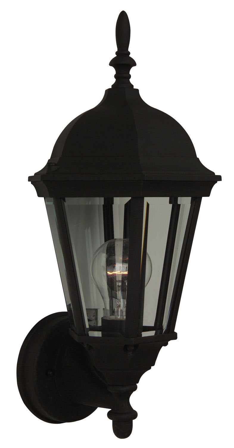 Craftmade Lighting Z316-TB  Straight Glass Cast Outdoor Textured Black