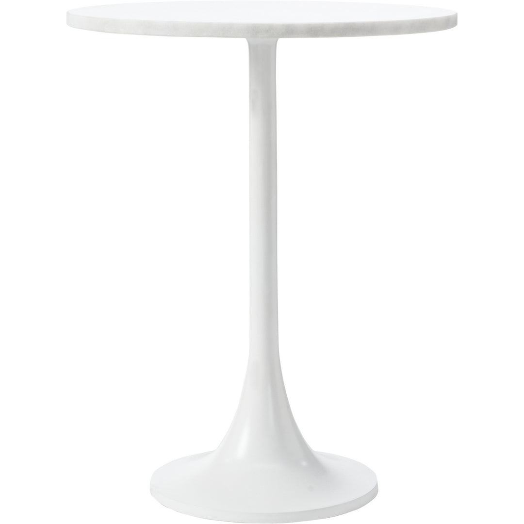 Renwil Lighting TA449 Alina Side Table Furniture White