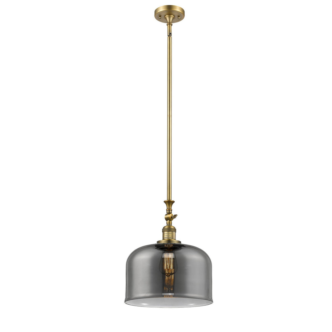 Innovations Franklin Restoration 206-BB-G73-L Pendant Light - Brushed Brass