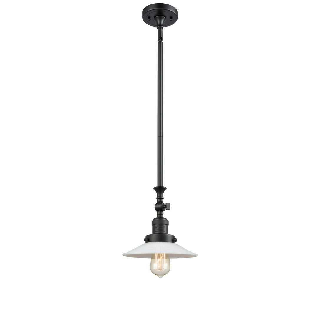 Innovations Franklin Restoration 206-BK-G1-LED Pendant Light - Matte Black