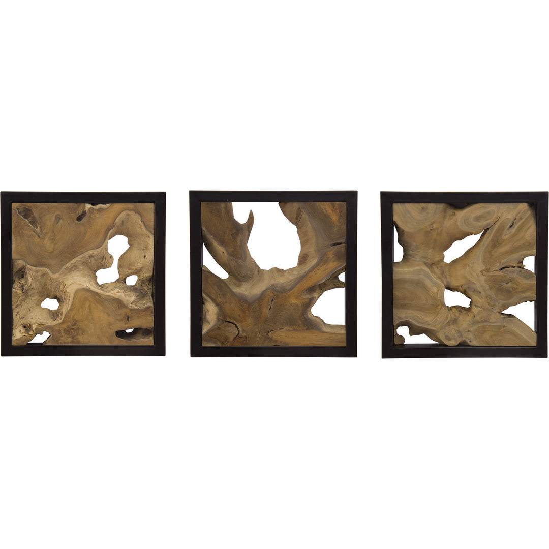 Renwil Lighting W6714 Biscayne Wall Art Mirror Bronze / Dark