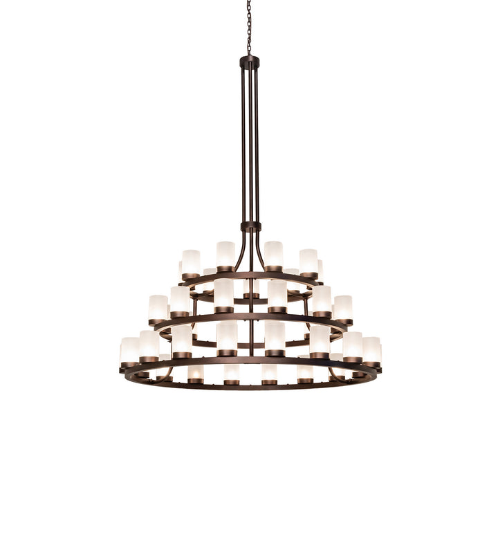 Meyda Tiffany Loxley 247337 Chandelier Light - Mahogany Bronze