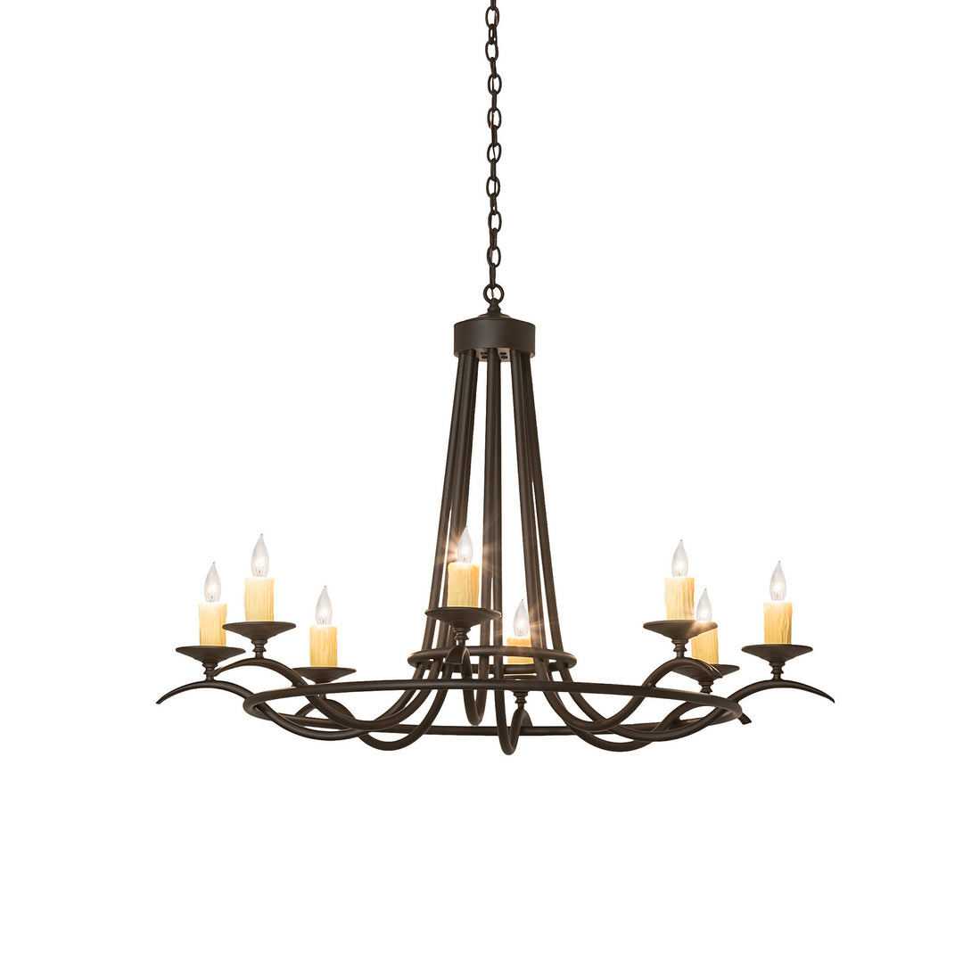 Meyda Tiffany Octavia 250352 Chandelier Light - Oil Rubbed Bronze