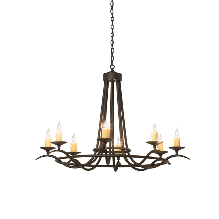 Meyda Tiffany Octavia 250352 Chandelier Light - Oil Rubbed Bronze