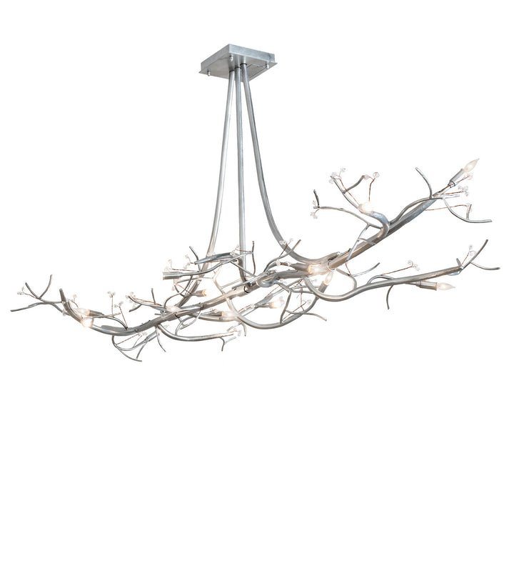 Meyda Tiffany Winter Solstice 252393 Pendant Light - Nickel