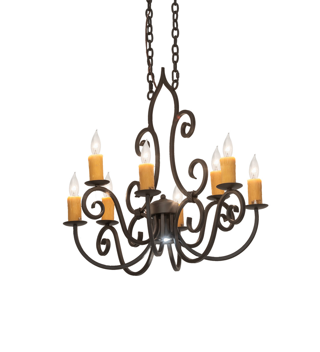 Meyda Tiffany Clifton 252470 Chandelier Light - Oil Rubbed Bronze