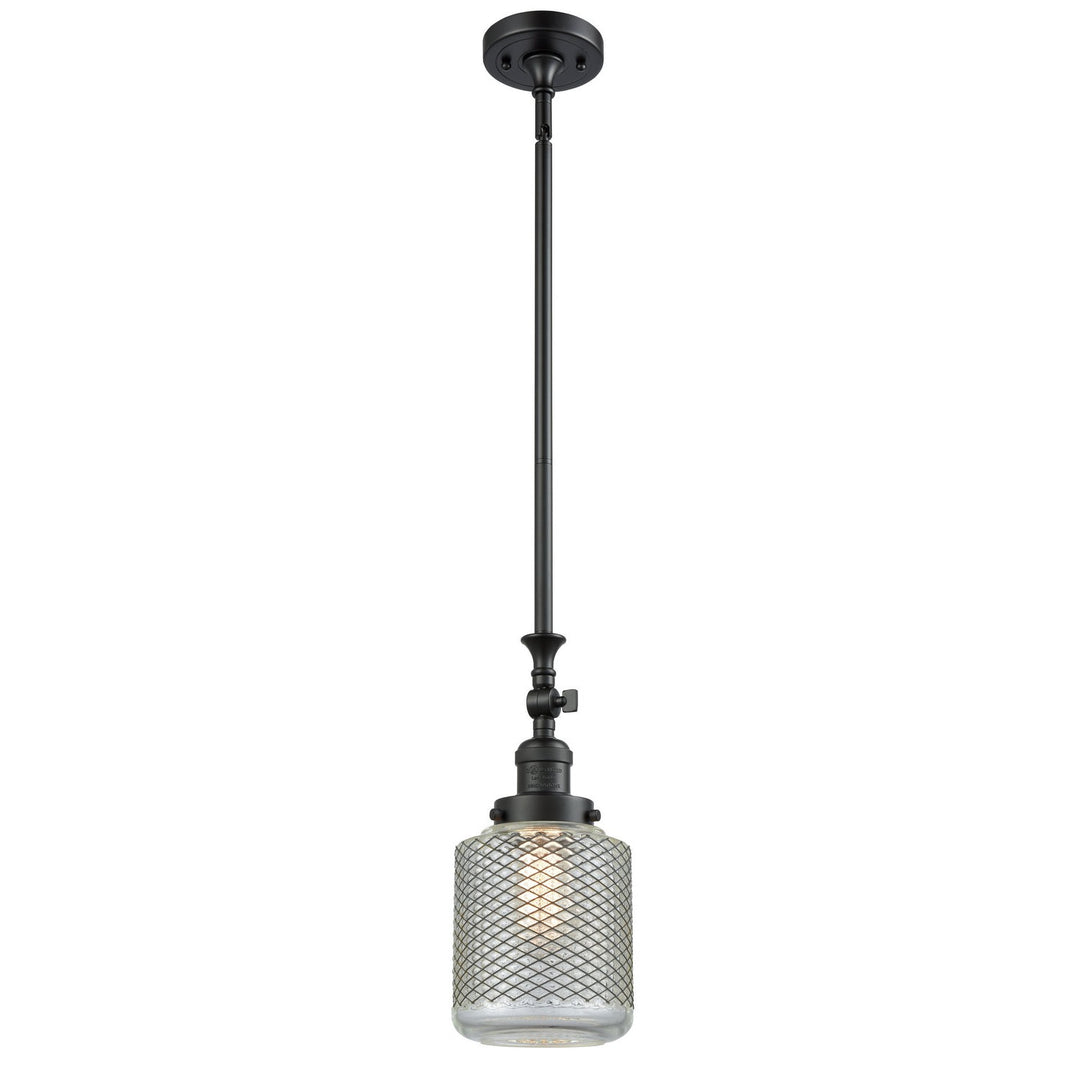 Innovations Franklin Restoration 206-BK-G262-LED Pendant Light - Matte Black