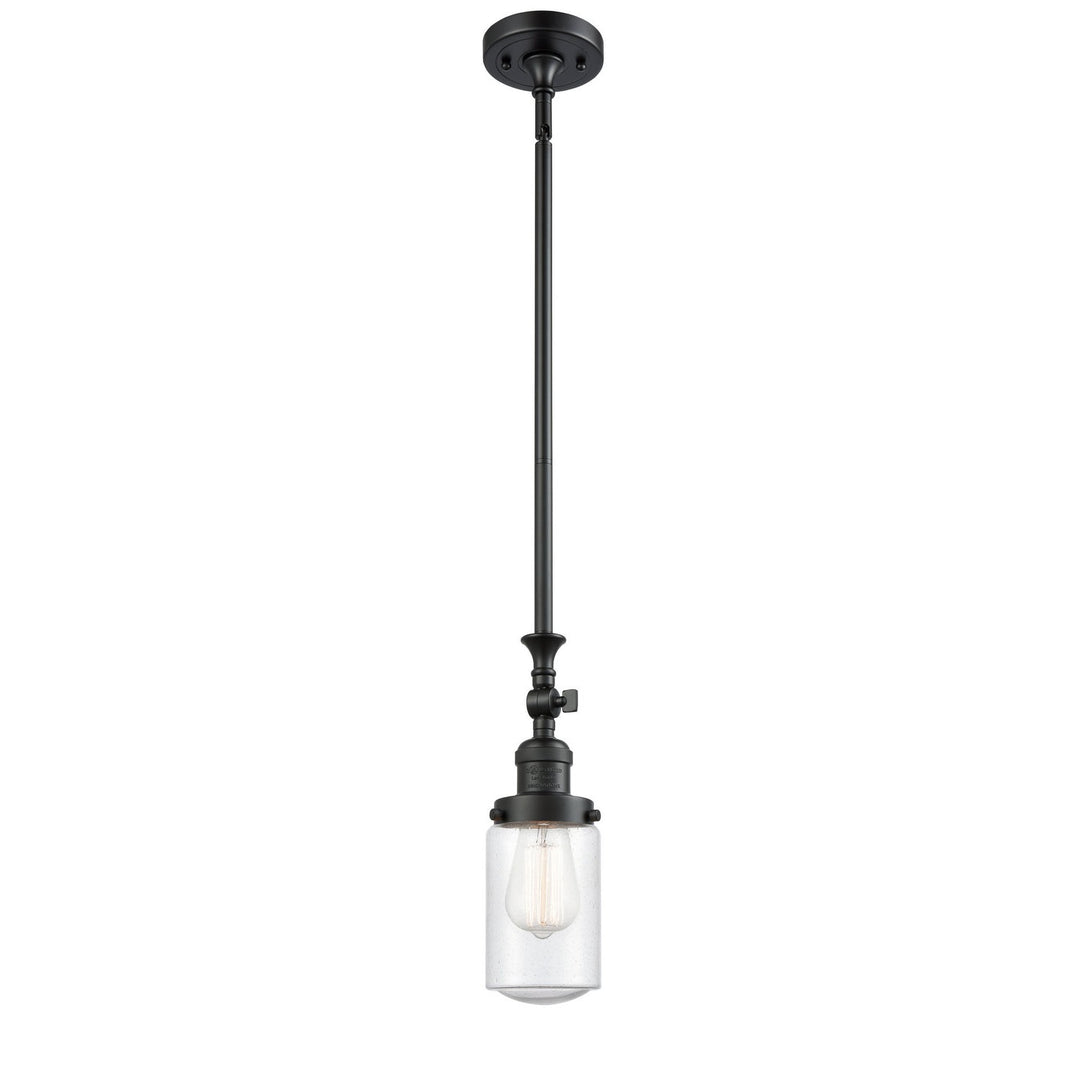 Innovations Franklin Restoration 206-BK-G314-LED Pendant Light - Matte Black